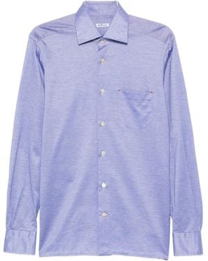 Kiton Cotton shirt - Lila