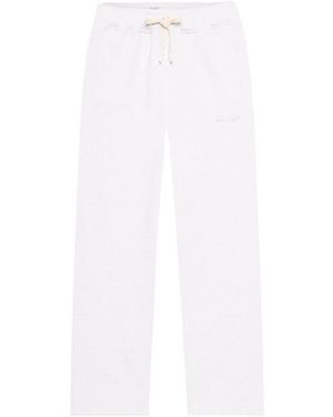 FREEDOM OF SPACE Cotton Track Trousers - White