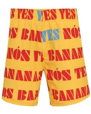 Amir Slama Printed Bermuda Shorts - Orange