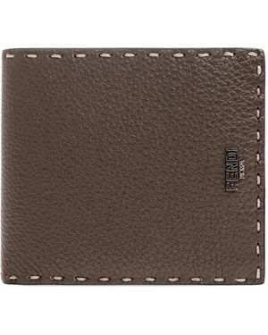 Fendi Selleria Portemonnaie - Braun