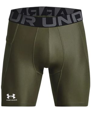 Under Armour Heatgear Compression Shorts - Green