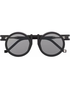 VAVA Eyewear Kengo Kuma Round-Frame Sunglasses - Black