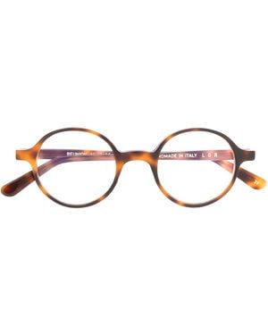 Lgr Round Frame Glasses - Brown