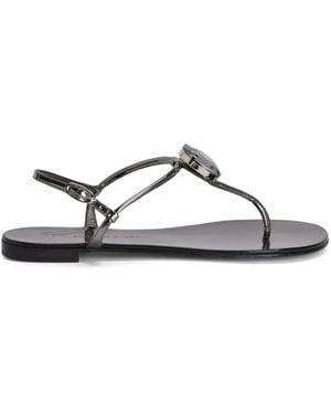 Giuseppe Zanotti Anthonia Thong Sandals - Grey