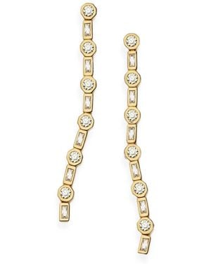 Missoma X Lucy Williams Tennis Drop Earrings - Metallic