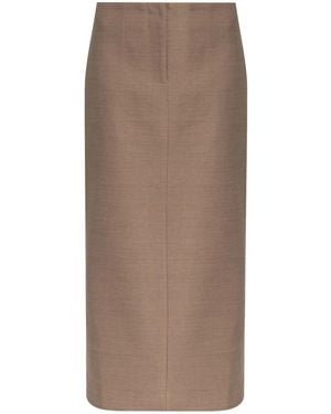 Entire studios Script Maxi Skirt - Brown