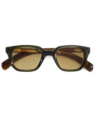 Sato Eyewear Aliot Square-Frame Sunglasses - Green