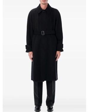 Ferragamo Jas Met Ceintuur - Zwart