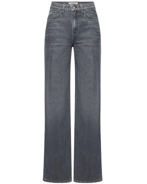 DRYKORN Flung Faded Straight-Leg Jeans - Blue