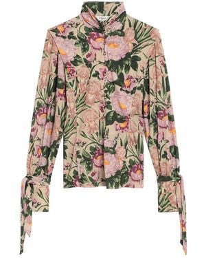 Chloé Blusa A Fiori - Bianco