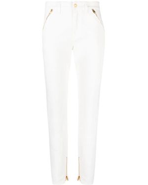 Tom Ford Tapered-Jeans Mit Reißverschlussdetail - Weiß