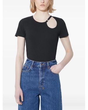 Ksubi Arise Cut Out T-Shirt - Blue