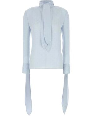 Givenchy 72 Bluse aus Monogramm-Jacquard - Blau