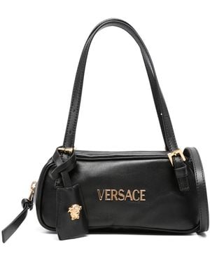 Versace Logo-plaque mini bag - Schwarz