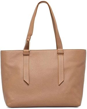 Coccinelle レザー トートバッグ - ブラウン