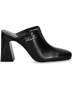 KARL LAGERFELD Astra Nova Mules - Black
