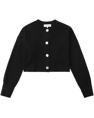 Enfold Cropped Cardigan - Black