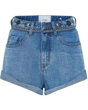 One Teaspoon Bandits デニムショーツ - ブルー