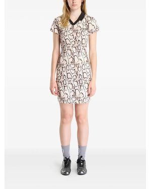 PUMA X A$Ap Rocky Snake-Pattern Mini Dress - White