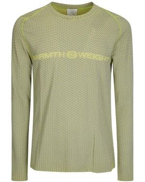 ROA Camiseta A Rayas - Verde