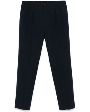 Fursac Seersucker Trousers - Blue