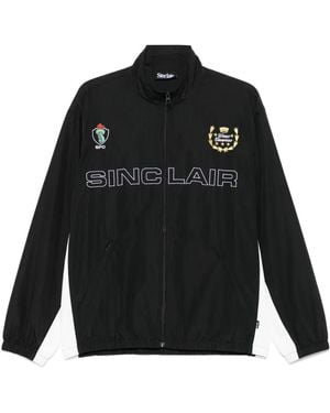 Sinclair Logo-Embroidered Jacket - Black