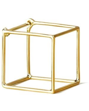 Shihara Square Earring 15 - Metallic