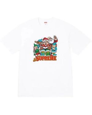 Supreme Naughty T-Shirt Met Ronde Hals - Wit