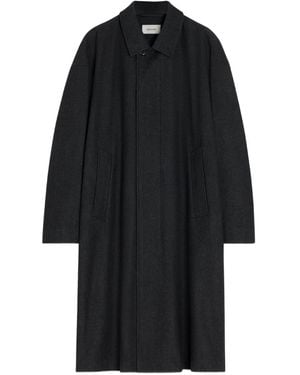 Lemaire Einreihiger Mantel - Schwarz