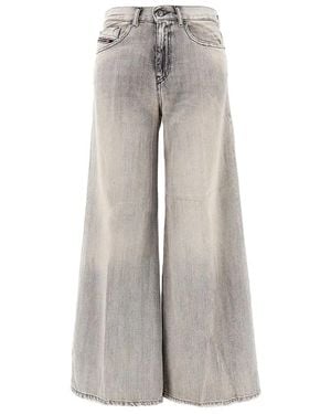 DIESEL 1978 D-Akemi Flare Jeans - Gray