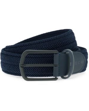 BOGGI Ceinture En Viscose Stretch Mélangée - Bleu