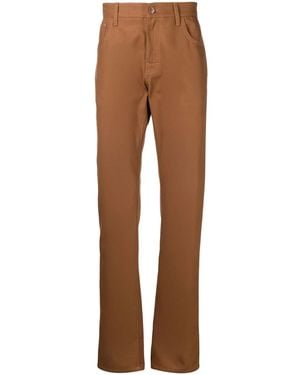 Raf Simons Slim-Cut Leg Pants - Brown