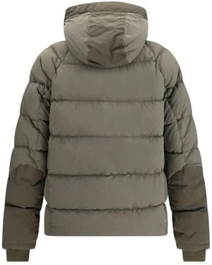 Parajumpers Giacca Trapuntata Con Cappuccio - Grigio