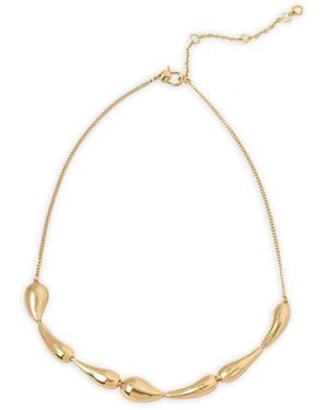 Kate Spade Teardrop-Shaped Necklace - Metallic