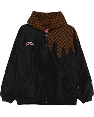 Sprayground Bomberjacke mit Reißverschluss - Schwarz
