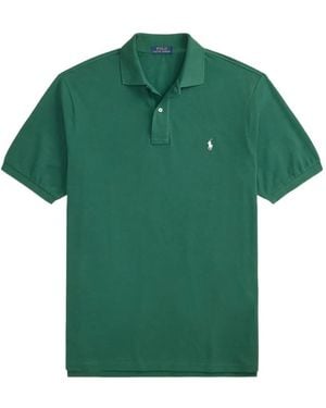 Polo Ralph Lauren Embroidered-Pony Polo Shirt - Green