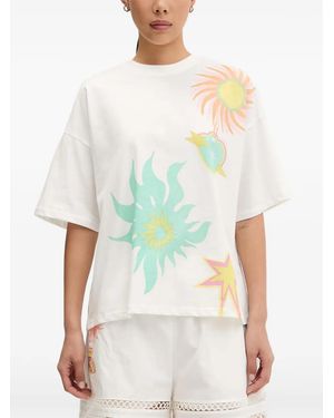 Never Fully Dressed T-Shirt À Imprimé Graphique - White