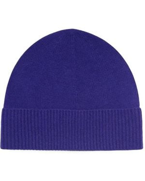 Bompard Origines Cashmere Beanie Hat - Blue
