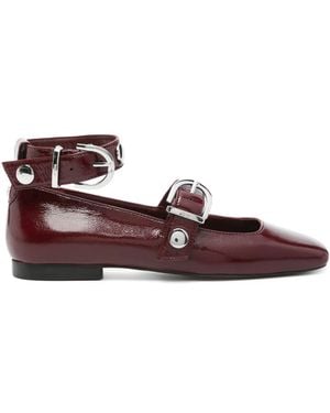 Maje Mary Janes - Marrone