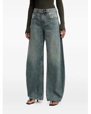 Miss Sixty Wide-Leg Jeans - Green