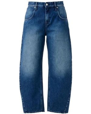 CYCLE Aida Faded Wide-Leg Jeans - Blue