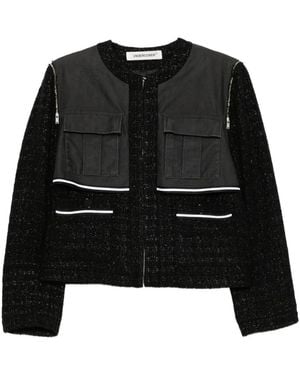 Undercover Tweed Jacket - Black