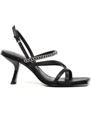 KARL LAGERFELD 70Mm Karmel Sandals - Metallic