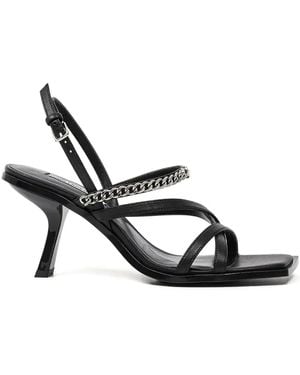 Karl Lagerfeld Karmel Sandalen 70mm - Mettallic