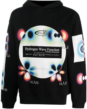 Msftsrep Graphic-printed Cotton Hoodie - Black