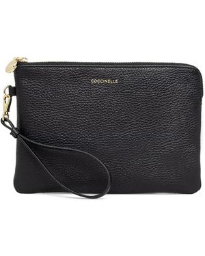 Coccinelle Medium C-Me Softy Clutch Bag - Black