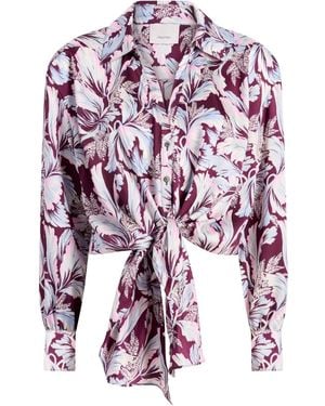 Cinq À Sept Tulip Marianna Top - Purple