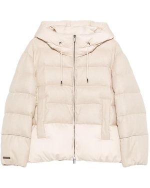 Peserico Quilted Jacket - Natural