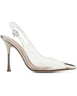 Gianvito Rossi Transparent Pvc Diana Pumps - White