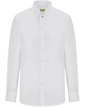 Shanghai Tang Cotton Shirt - White